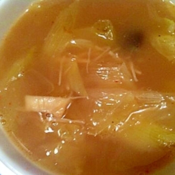 貝柱の中華スープ